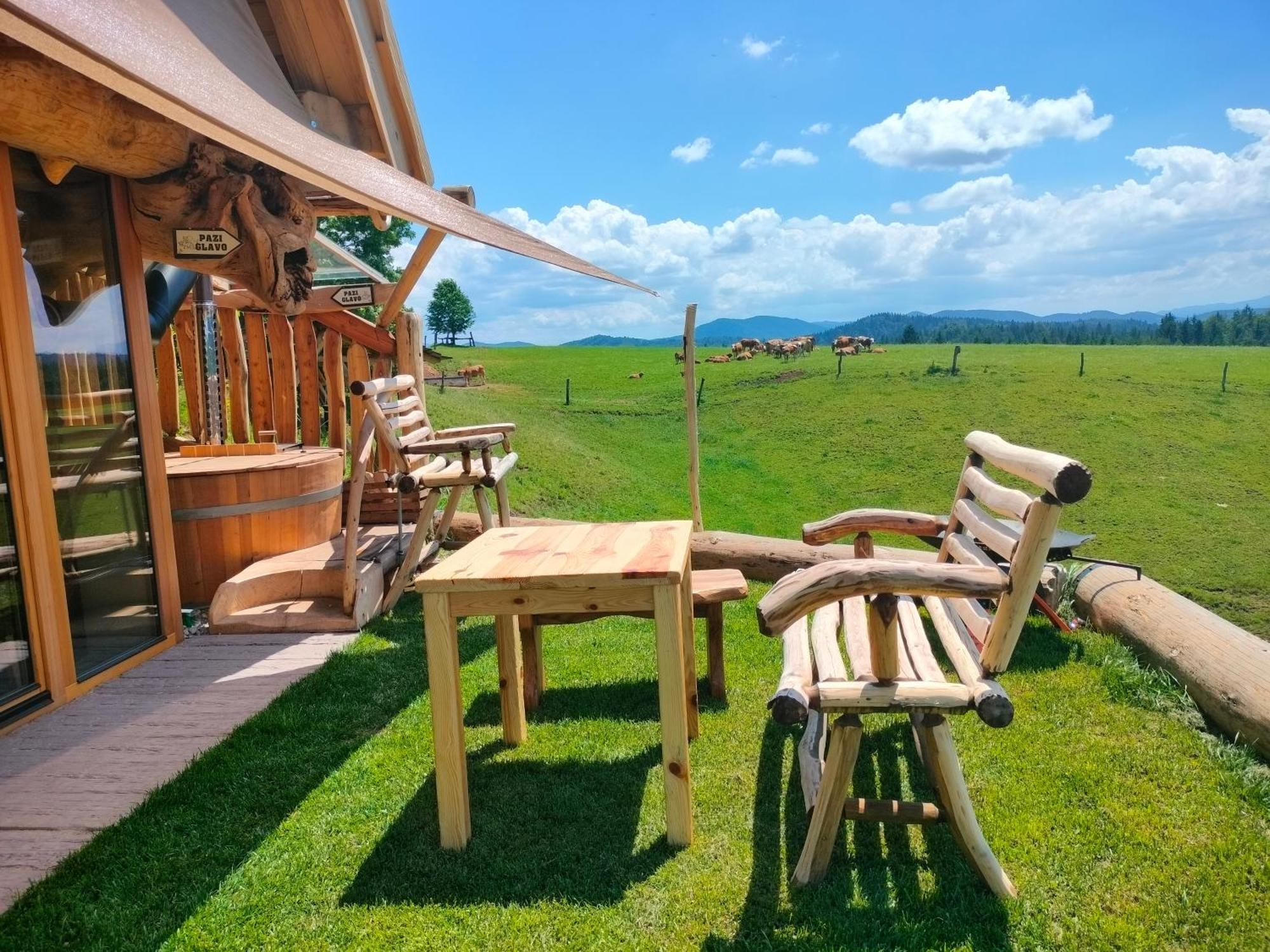 Glamping Lake Bloke Nova Vas (Bloke) Exterior foto
